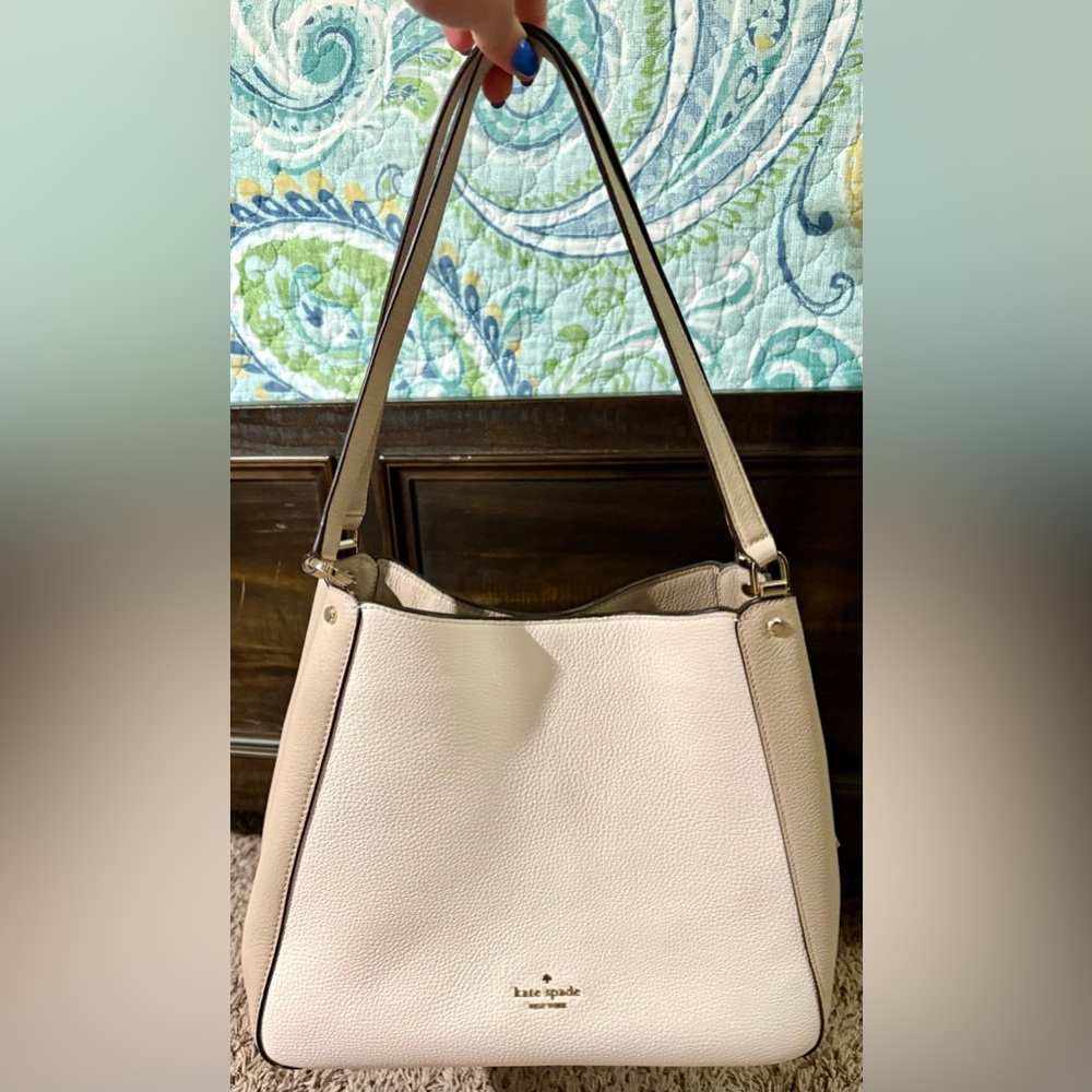 Kate Spade Leila Colorblock Medium Triple Satchel Shoulder Bag - Excellent Cond.